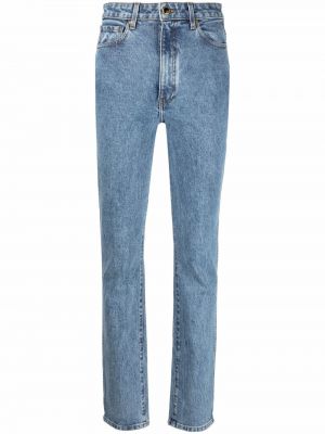 Stretch jeans Khaite blå