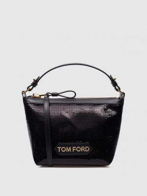 Чорна сумка з паєтками Tom Ford