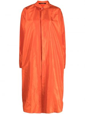 Μεταξωτή φόρεμα σε στυλ πουκάμισο Sofie D'hoore πορτοκαλί
