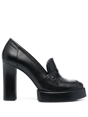 Полуотворени обувки с ток Paloma Barceló черно