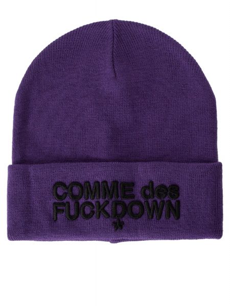 Шапка Comme Des Fuckdown фиолетовая