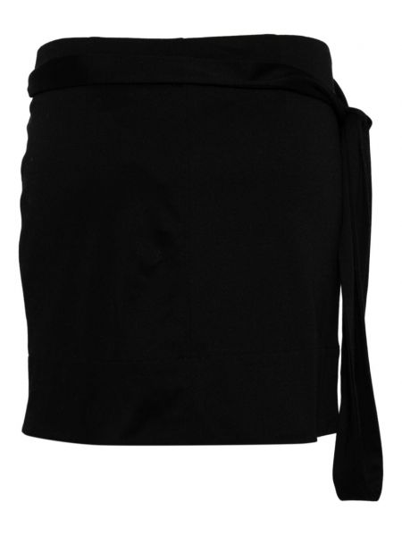 Bavlněné mini sukně Isabel Marant černé