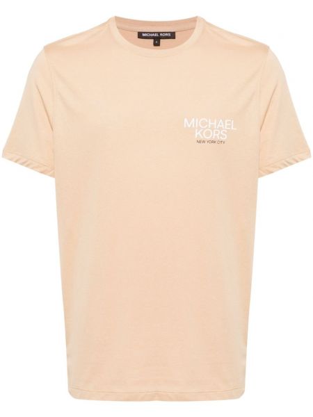 Kokvilnas t-krekls ar apdruku Michael Kors