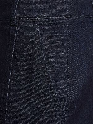 Jupe mi-longue en coton The Garment bleu