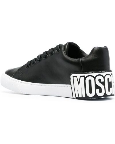 Sneakersy na obcasie Moschino