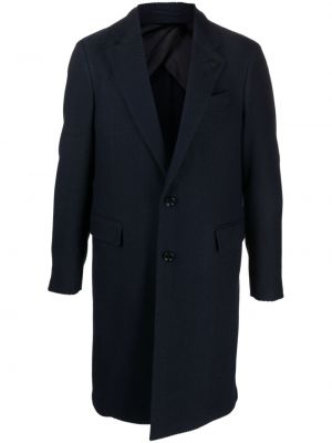 Mantel mit fischgrätmuster Lardini blau