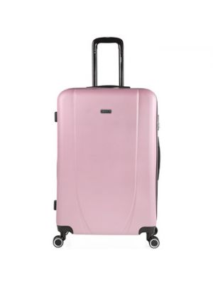 Różowa walizka Itaca