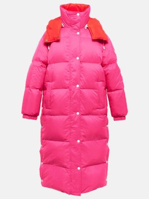 Oboustranný kabát Yves Salomon růžový