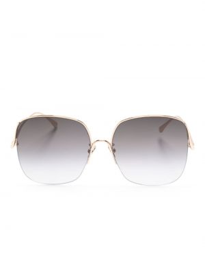 Sonnenbrille mit farbverlauf Pomellato Eyewear gold