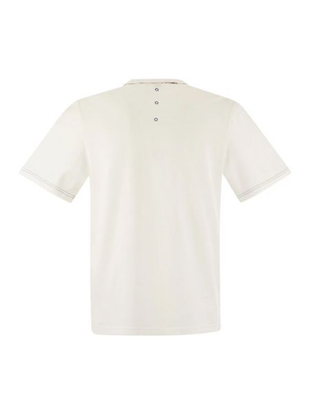 T-shirt mit kurzen ärmeln Premiata weiß