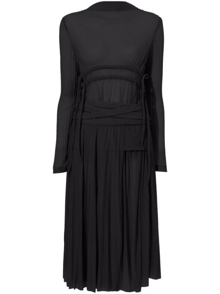Φόρεμα από ζέρσεϋ Proenza Schouler μαύρο