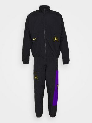 Спортивный костюм Nba los angeles lakers Nike, черный/фиолетовый