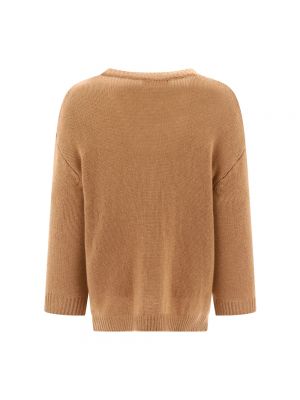 Jersey de cachemir de tela jersey con estampado de cachemira Valentino marrón