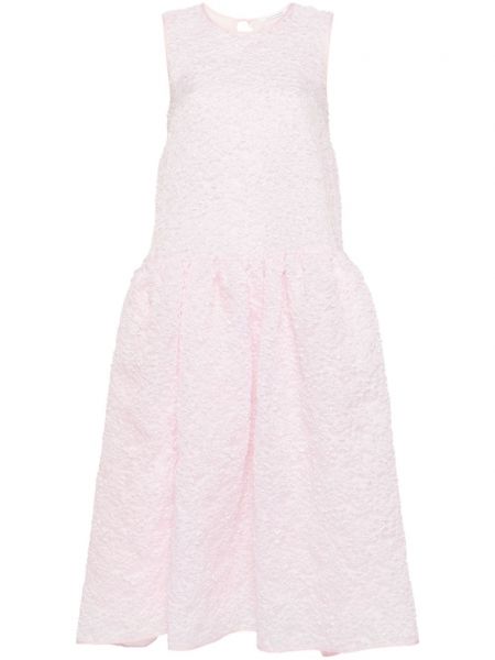 Rovné šaty Cecilie Bahnsen růžové