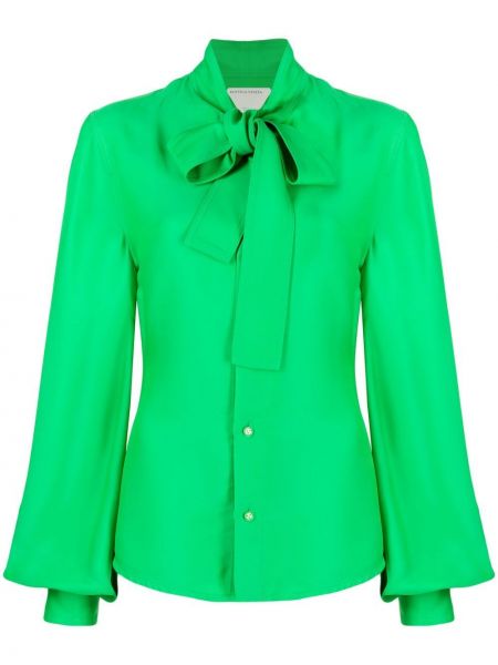 Bluză Bottega Veneta verde