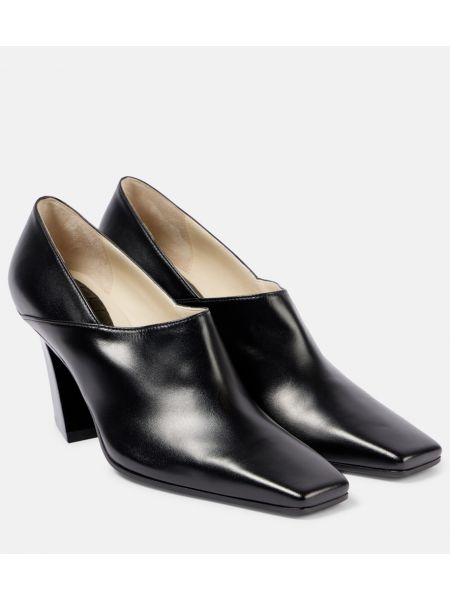 Skinn pumps Bottega Veneta svart