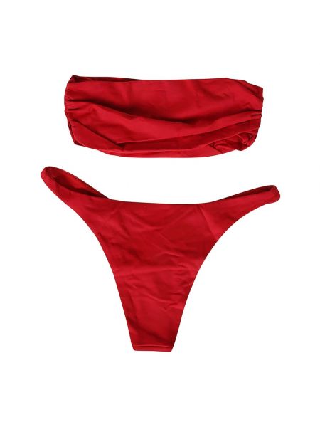 Bikini elegante The Attico rojo