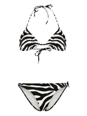 Bikini cu imagine cu model zebră Tom Ford