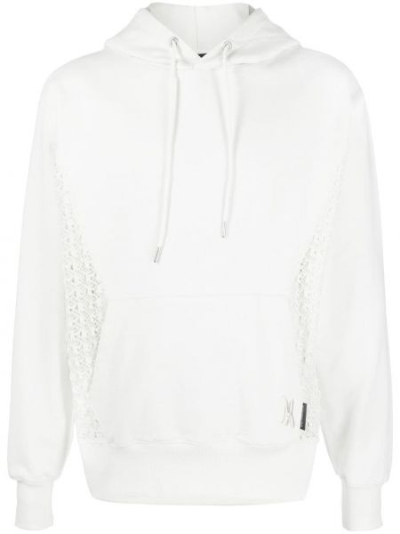 Hoodie di pizzo Andersson Bell bianco
