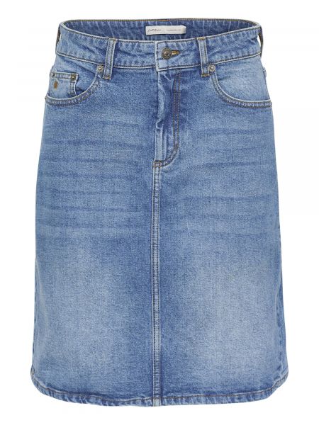 Džínsová sukňa Inwear modrá