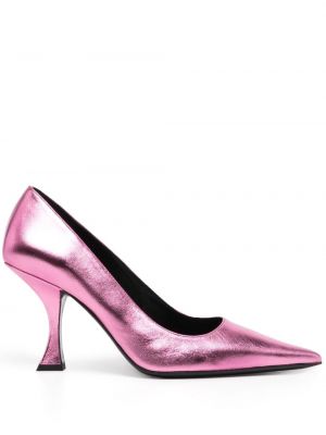 Полуотворени обувки By Far розово