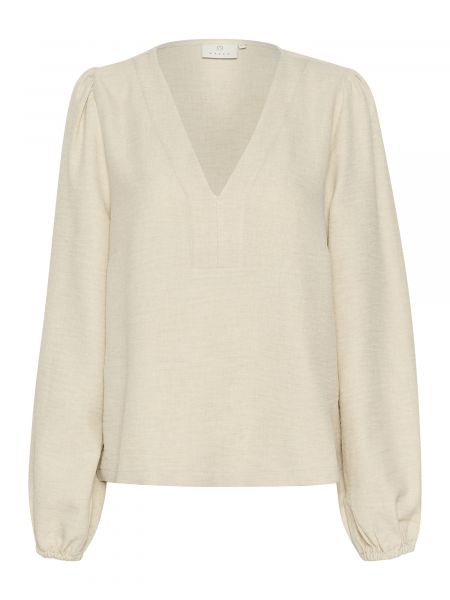 Bluse Kaffe beige