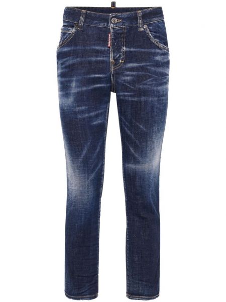 Stretch-jeans Dsquared2 blau