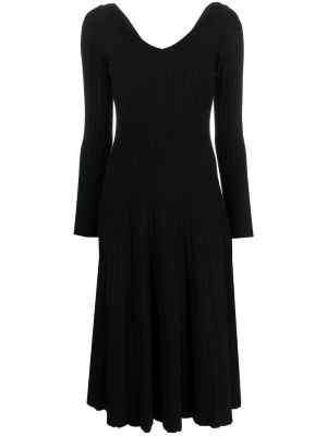 V-hals dress Antonino Valenti svart