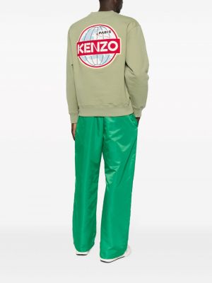 Haftowana bluza Kenzo zielona