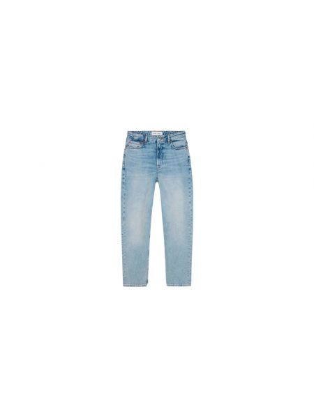 Retro straight jeans Samsøe Samsøe blau