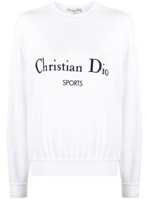 Haftowana bluza bawełniana Christian Dior