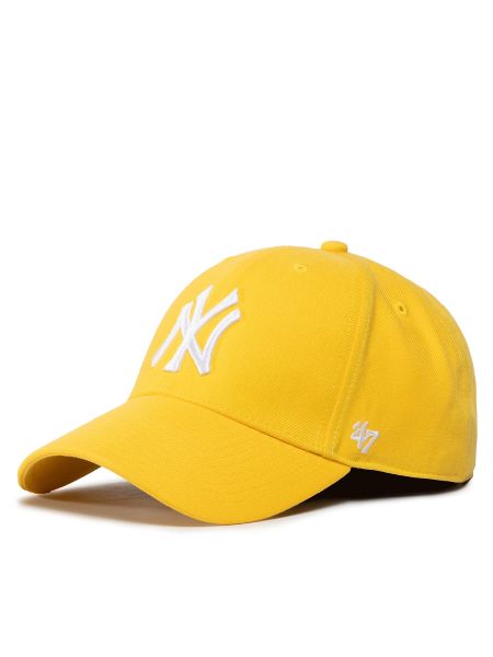 Cappello con visiera 47 Brand giallo