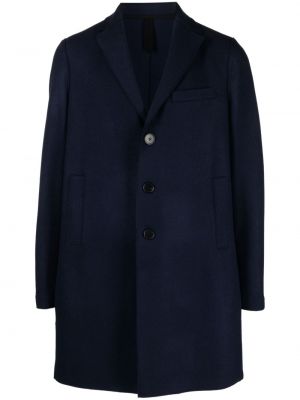 Plstěný kabát Harris Wharf London modrá