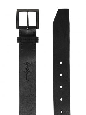 Leder gürtel Yohji Yamamoto schwarz