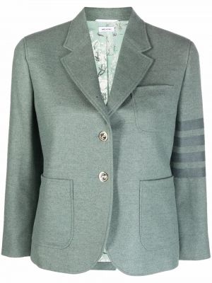 Flanell blazer Thom Browne grønn