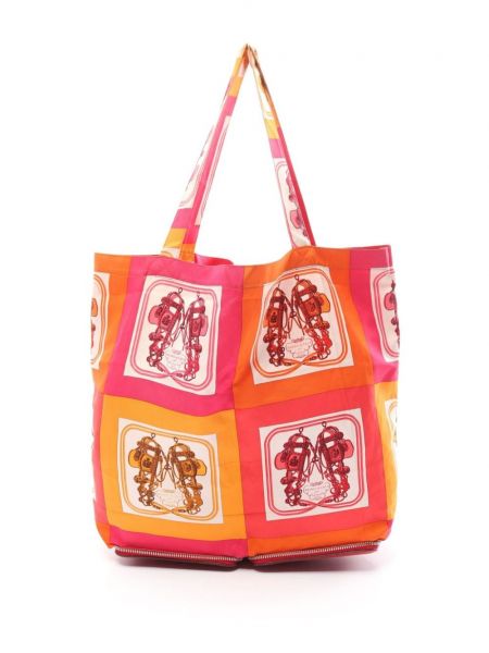 Τσάντα shopper Hermès Pre-owned πορτοκαλί