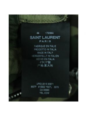 Abrigo de algodón Saint Laurent Vintage
