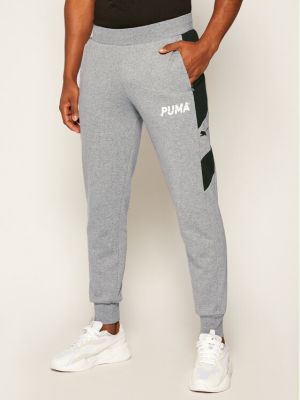 Sportovní kalhoty Puma šedé
