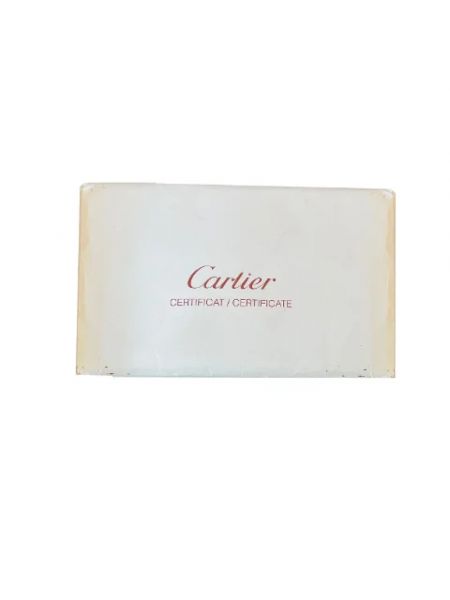 Anillo retro Cartier Vintage blanco
