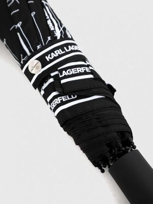 Umbrelă Karl Lagerfeld negru