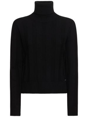 Suéter de lana de cachemir oversized Alphatauri negro