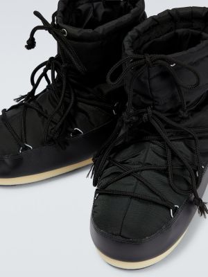 Kotníkové boty z nylonu Moon Boot zelené