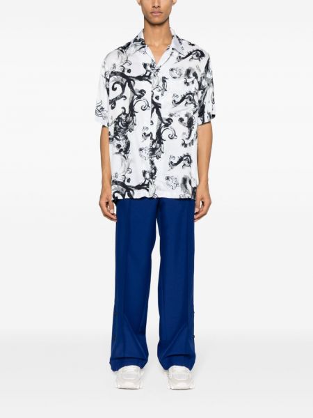 Džínová košile s potiskem Versace Jeans Couture