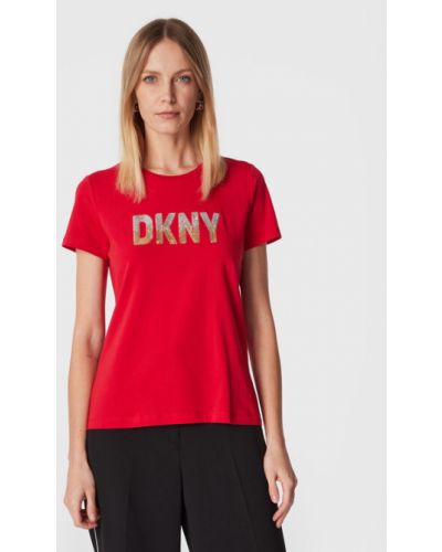 T-shirt Dkny rouge