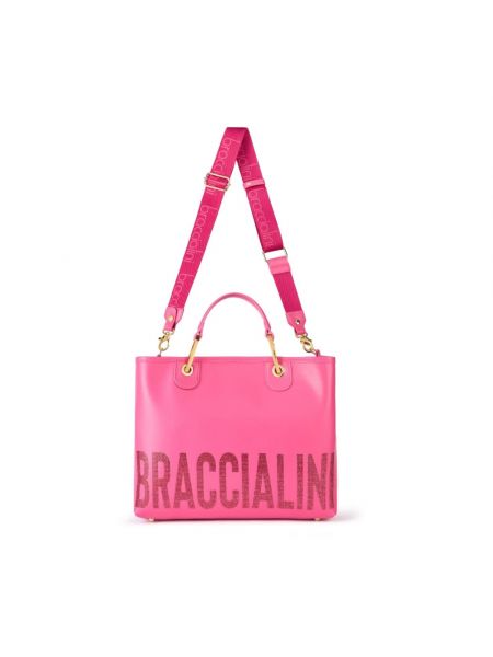 Shopper handtasche Braccialini pink