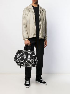 Bolso shopper con estampado Givenchy negro