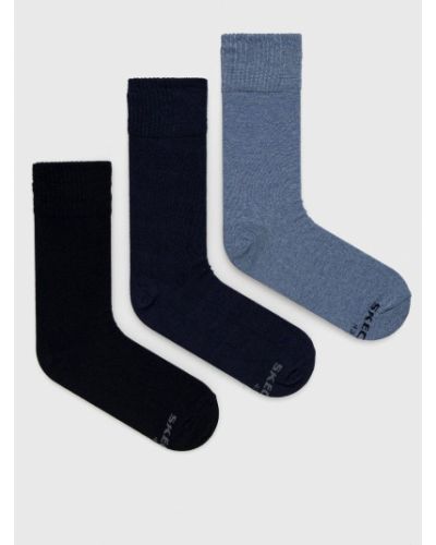 Чорапи Skechers синьо
