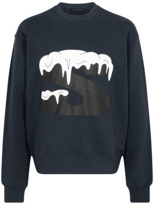 Sweat col rond col rond Stampd bleu