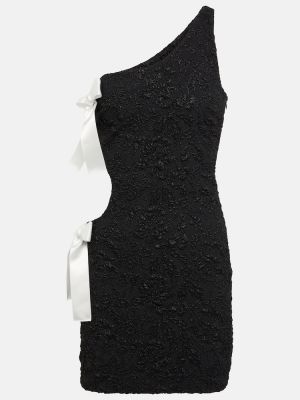 Φόρεμα με φιόγκο Giambattista Valli μαύρο