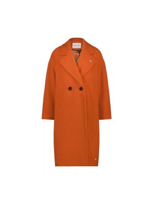 Oversize mantel Fabienne Chapot orange